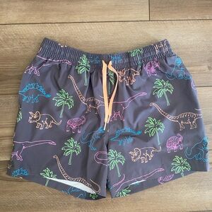Dinosaur Print Swim Shorts